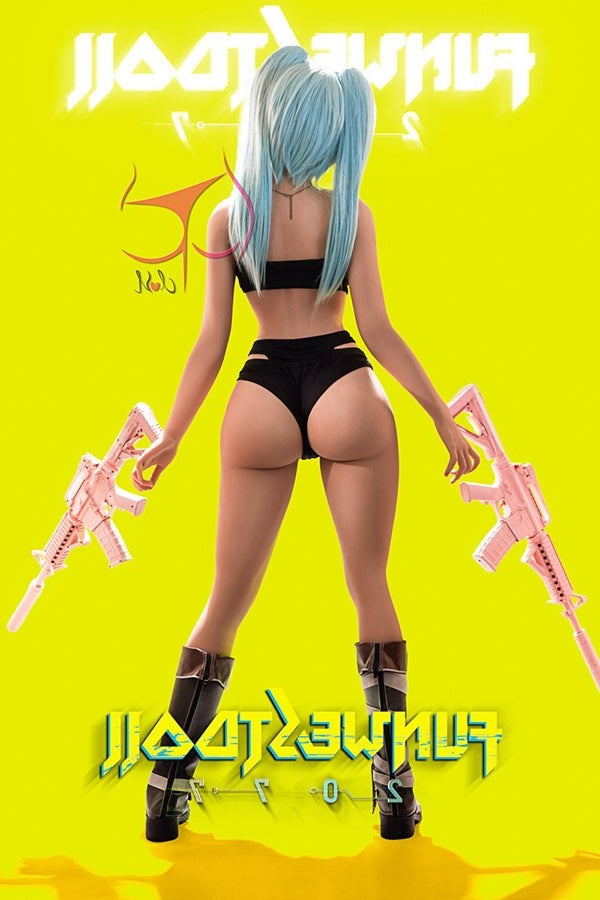 157cm/5ft2 C-cup TPE Harley Quinn Anime Sex Doll - #030 Assos Funwest