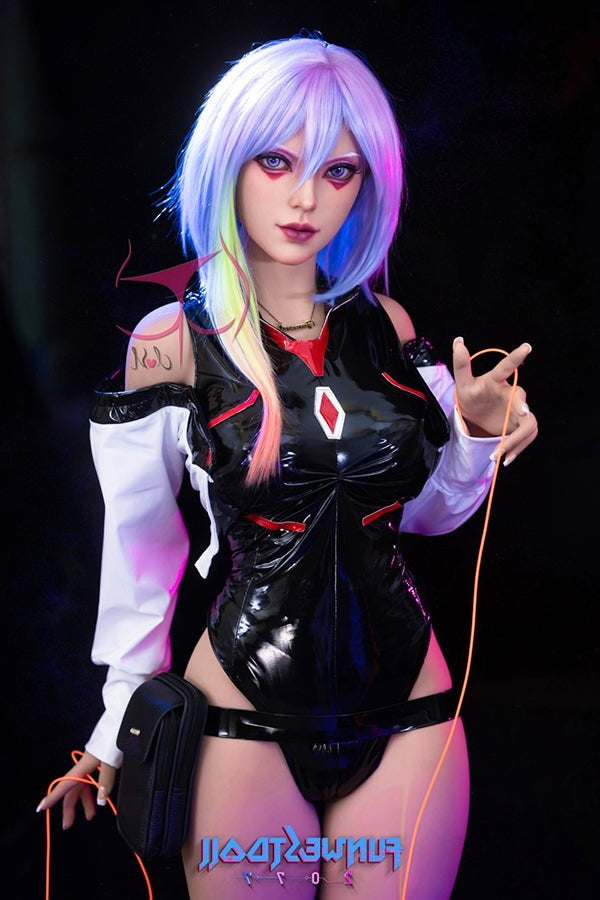 155cm/5ft1 F-cup Anime Cosplay Cyberpunk: Edgerunners Lucyna Kushinada Torso TPE Funwest Doll