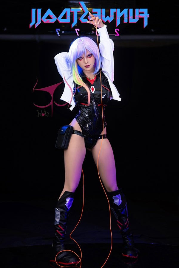 155cm/5ft1 F-cup Anime Cosplay Cyberpunk: Edgerunners Lucyna Kushinada Torso TPE Funwest Doll