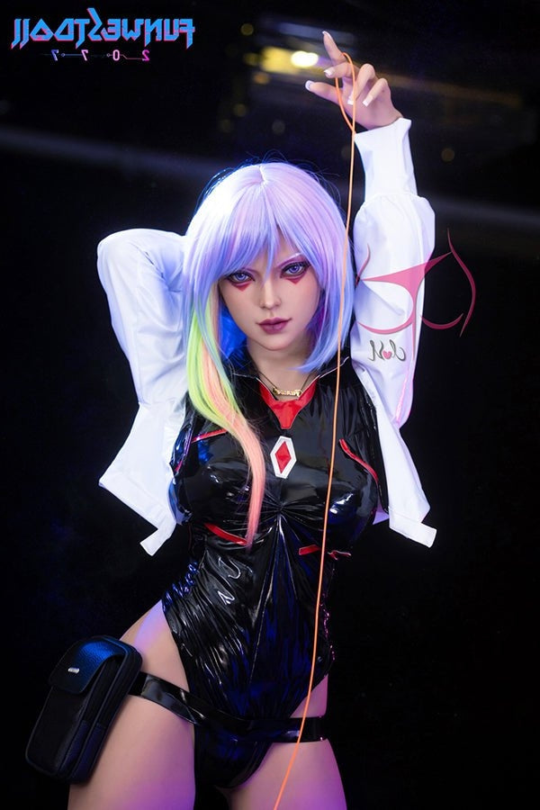 155cm/5ft1 F-cup Anime Cosplay Cyberpunk: Edgerunners Lucyna Kushinada Torso TPE Funwest Doll