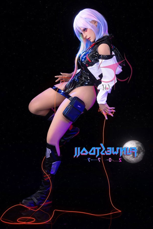 155cm/5ft1 F-cup Anime Cosplay Cyberpunk: Edgerunners Lucyna Kushinada Torso TPE Funwest Doll