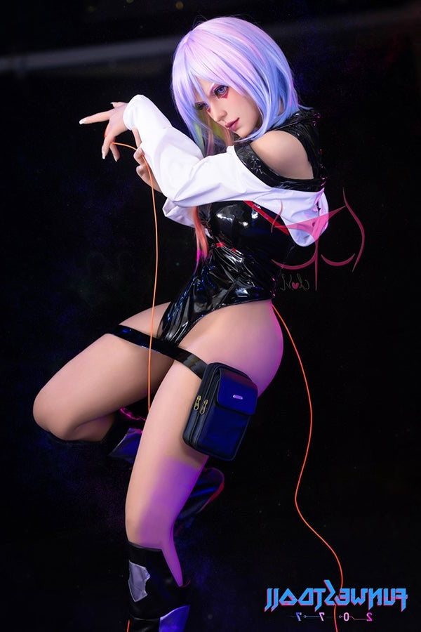 155cm/5ft1 F-cup Anime Cosplay Cyberpunk: Edgerunners Lucyna Kushinada Torso TPE Funwest Doll