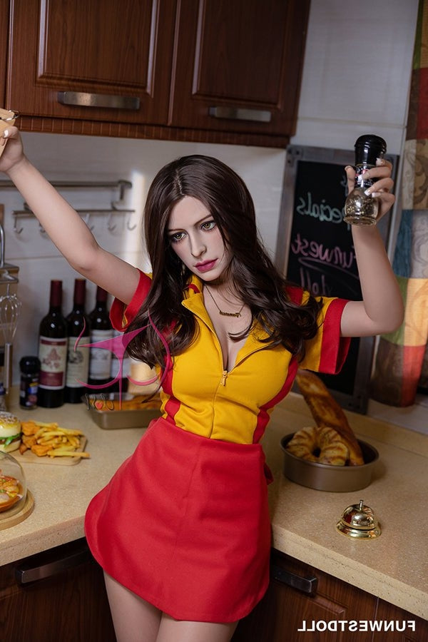 155cm/5ft1 F-cup Cosplay Big Breast TPE Sex Doll - #034 Zoey Funwest