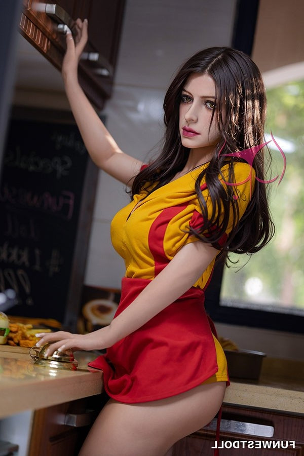 155cm/5ft1 F-cup Cosplay Big Breast TPE Sex Doll - #034 Zoey Funwest