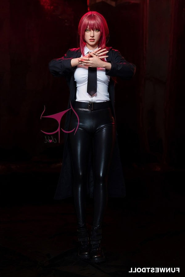 162cm/5ft4 F-cup Game Cosplay Makima | Nikke Goddess of Victory Anime Torso TPE Funwest Doll