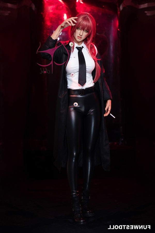 162cm/5ft4 F-cup Game Cosplay Makima | Nikke Goddess of Victory Anime Torso TPE Funwest Doll