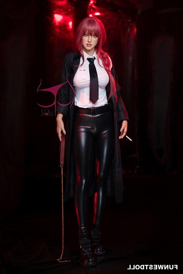 162cm/5ft4 F-cup Game Cosplay Makima | Nikke Goddess of Victory Anime Torso TPE Funwest Doll