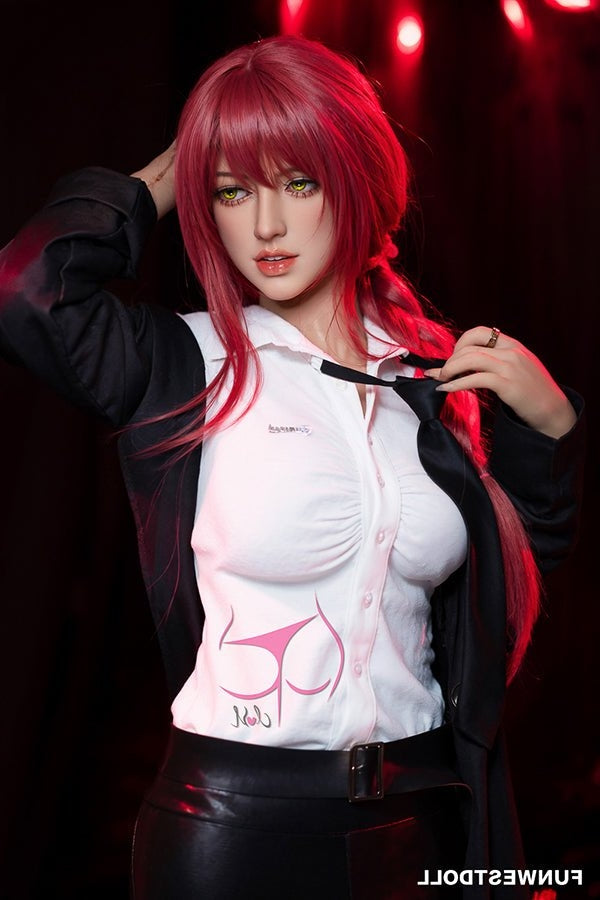 162cm/5ft4 F-cup Game Cosplay Makima | Nikke Goddess of Victory Anime Torso TPE Funwest Doll