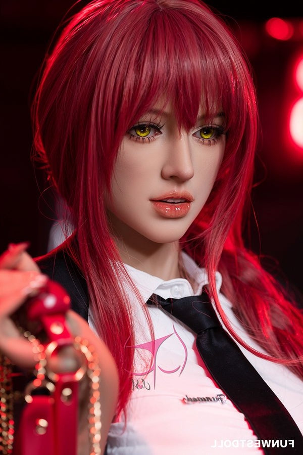 162cm/5ft4 F-cup Game Cosplay Makima | Nikke Goddess of Victory Anime Torso TPE Funwest Doll