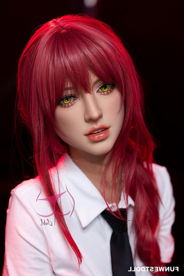 162cm/5ft4 F-cup Game Cosplay Makima | Nikke Goddess of Victory Anime Torso TPE Funwest Doll