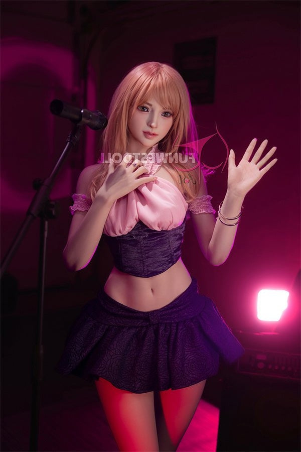 157cm/5ft2 C-Cup Cosplay Pop Diva Music TPE Sex Doll - #038 Alice Natu Torso Funwest