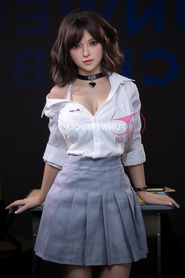 155cm/5ft1 F-cup Korean Cosplay Big Boobs TPE Sex Doll - #038 Natural Torso Funwest