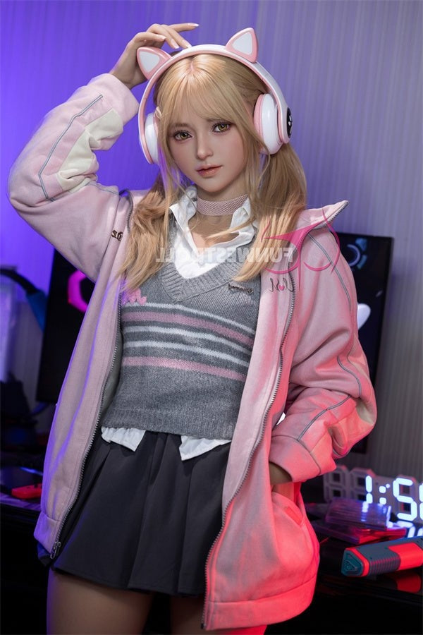 Eu In Stock 159cm 5ft3 A Cup American Cosplay Tpe Sex Doll 038 Natural Alice - A-cup Torso Funwest