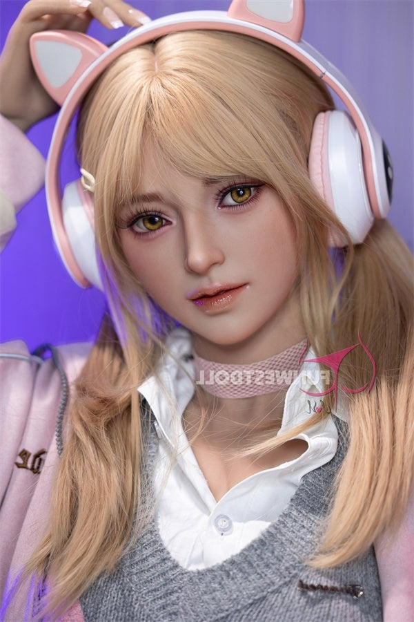 Eu In Stock 159cm 5ft3 A Cup American Cosplay Tpe Sex Doll 038 Natural Alice - A-cup Torso Funwest