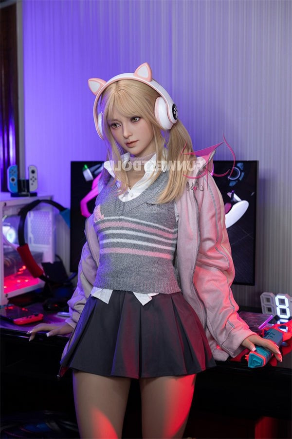 Eu In Stock 159cm 5ft3 A Cup American Cosplay Tpe Sex Doll 038 Natural Alice - A-cup Torso Funwest