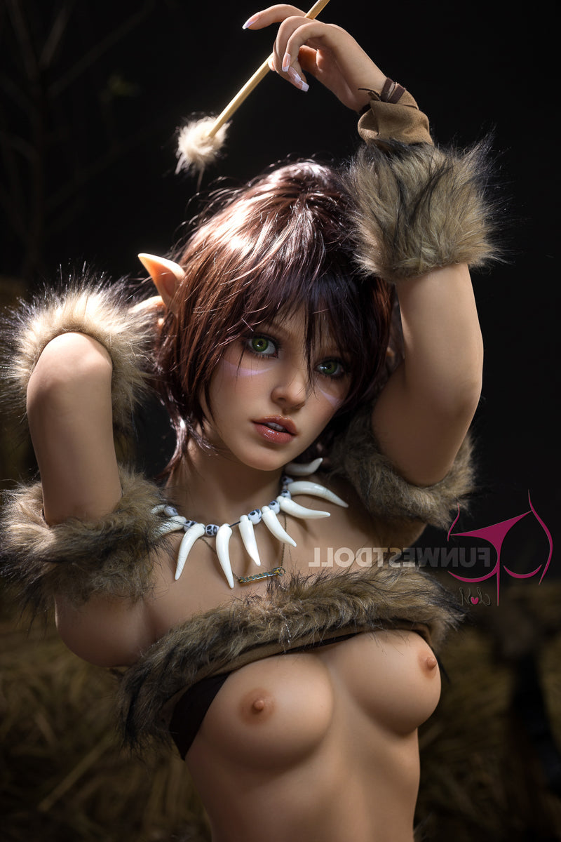 159cm/5ft3 A-cup Orcs Cosplay TPE Sex Doll - #040 Natural Kylie Funwest