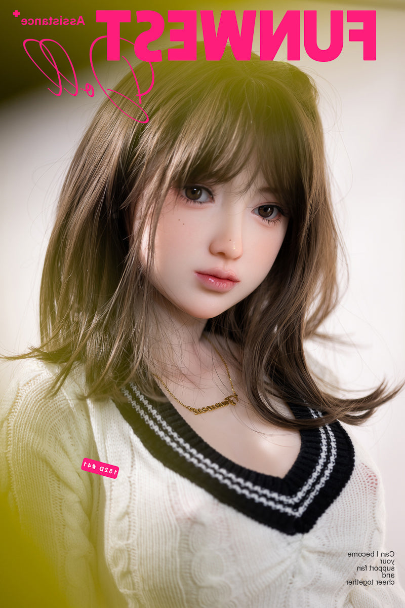 152cm/4ft11 Japanese D-cup TPE Sex Doll -#041 White Amy Funwest