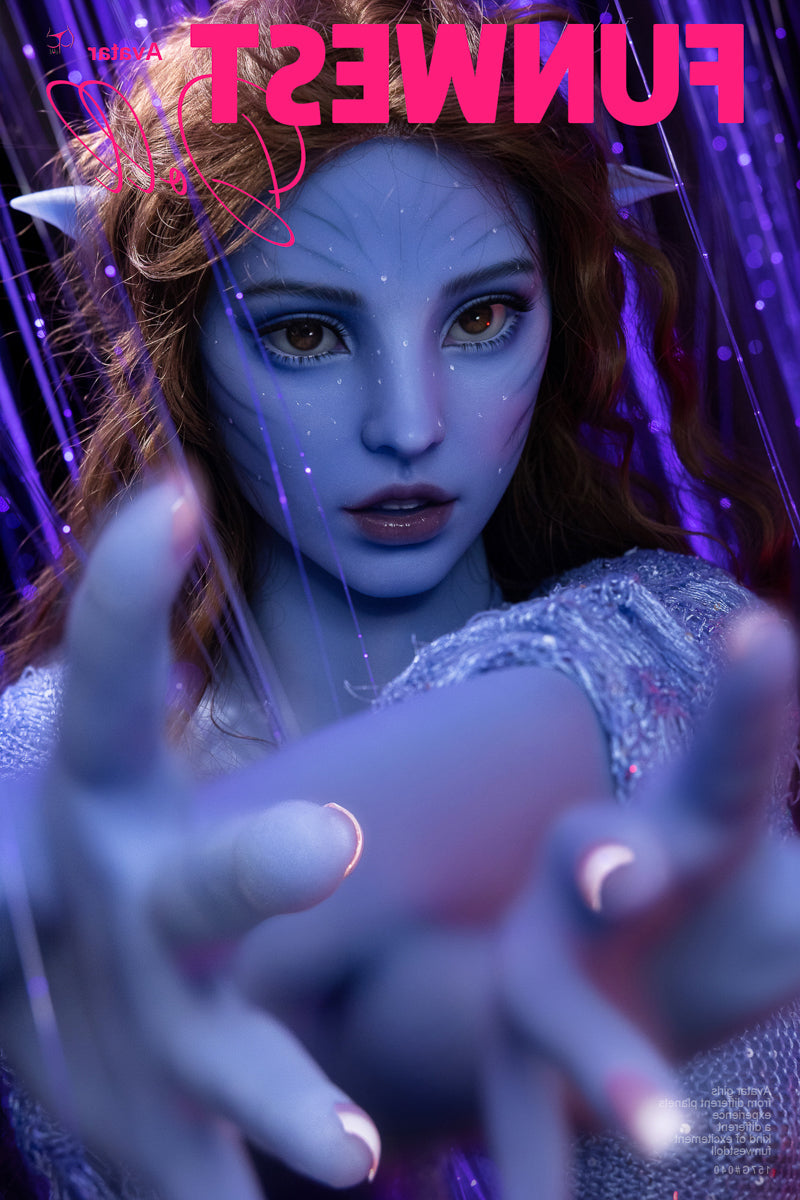 157cm/5ft2 G-cup Huge Breasts Fantasy TPE Sex Doll - #040 Blue Kylie Funwest