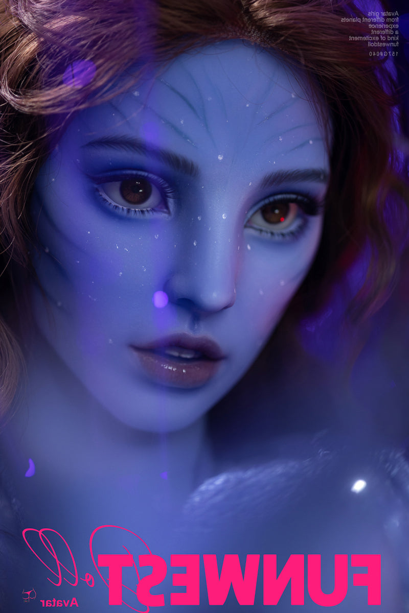 157cm/5ft2 G-cup Huge Breasts Fantasy TPE Sex Doll - #040 Blue Kylie Funwest