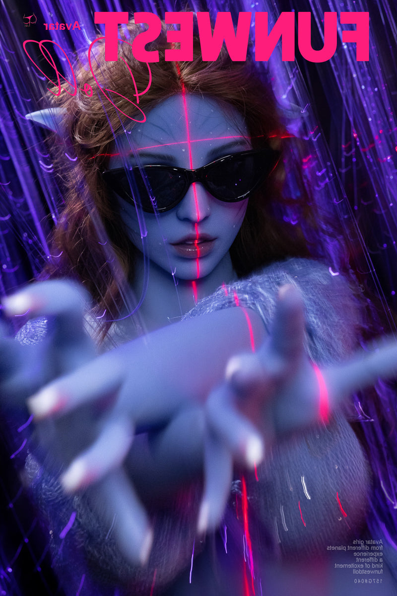 157cm/5ft2 G-cup Huge Breasts Fantasy TPE Sex Doll - #040 Blue Kylie Funwest