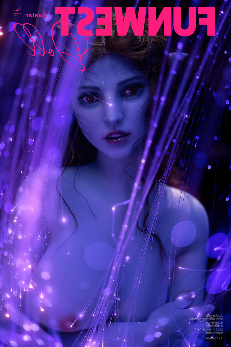 157cm/5ft2 G-cup Huge Breasts Fantasy TPE Sex Doll - #040 Blue Kylie Funwest