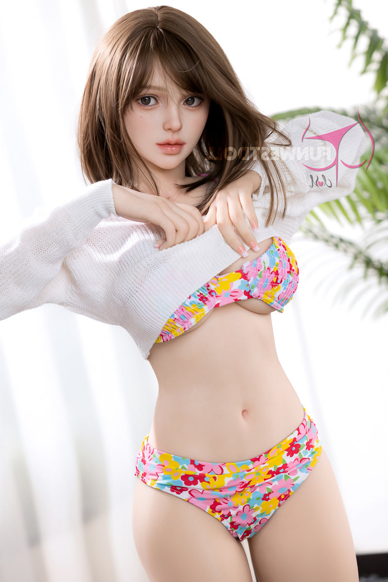 152cm/4ft11 Japanese D-cup TPE Cute Sex Doll - #036 White Lily Funwest
