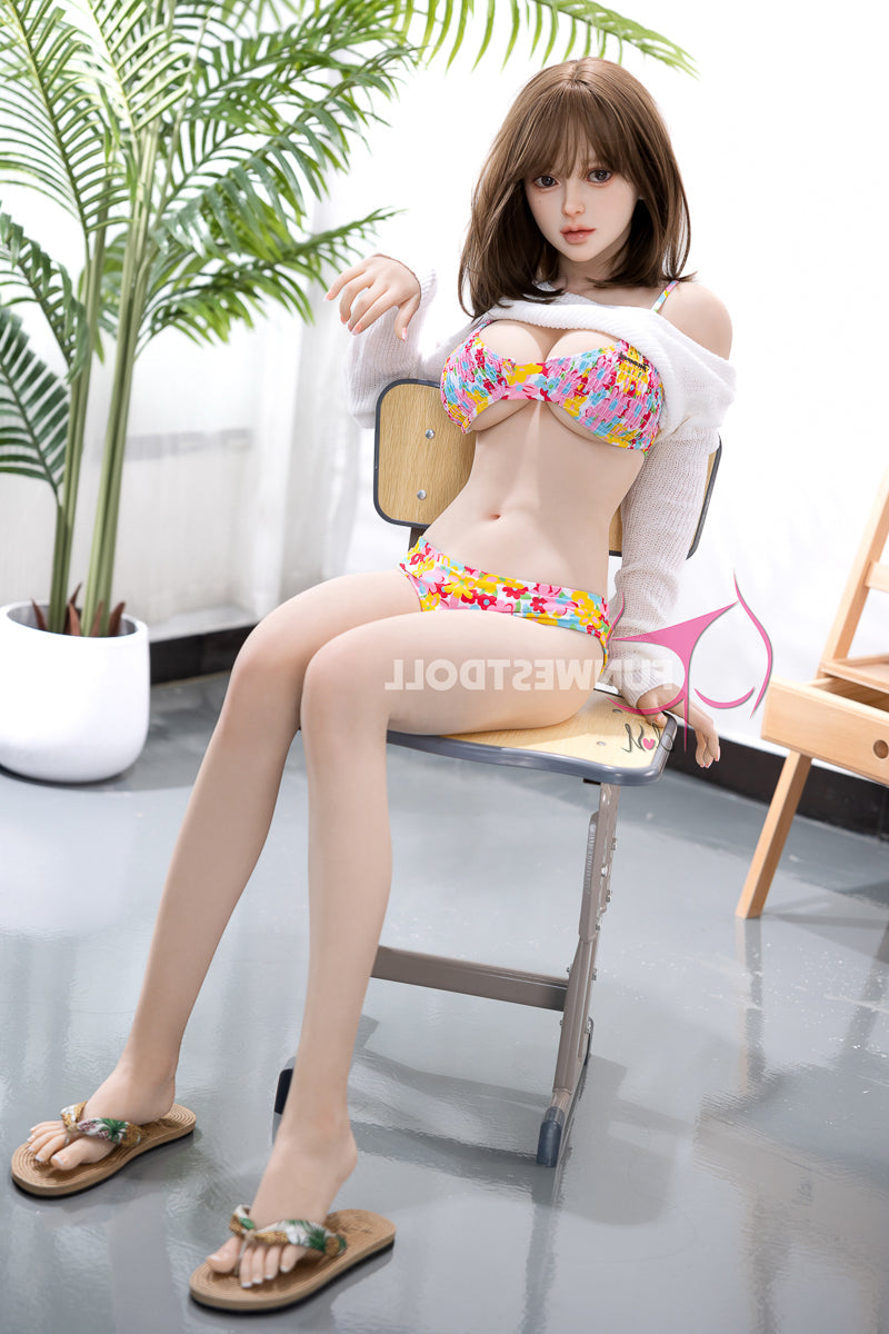 152cm/4ft11 Japanese D-cup TPE Cute Sex Doll - #036 White Lily Funwest