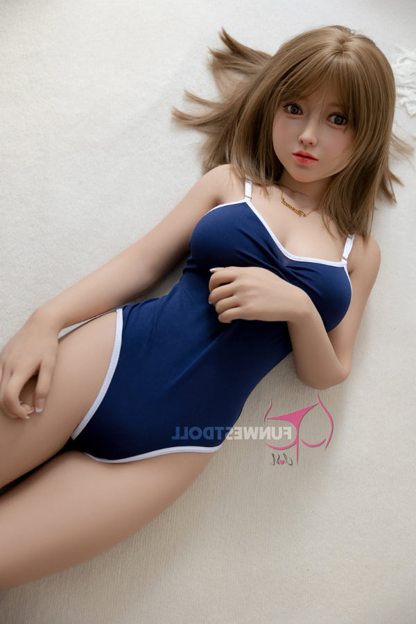 152cm/4ft11 Japanese D-cup TPE Cute Sex Doll - #041 Natural Amy Funwest