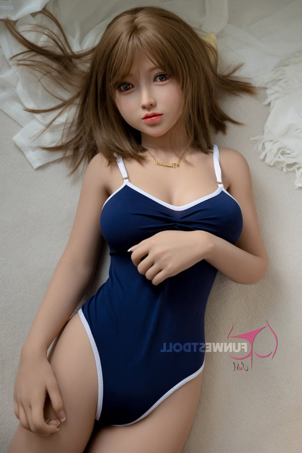 152cm/4ft11 Japanese D-cup TPE Cute Sex Doll - #041 Natural Amy Funwest