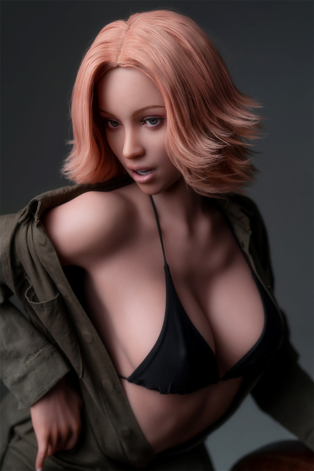 170cm/5ft7 C-Cup Full Silicone Sex Doll - GE02_1 Tan Zelex