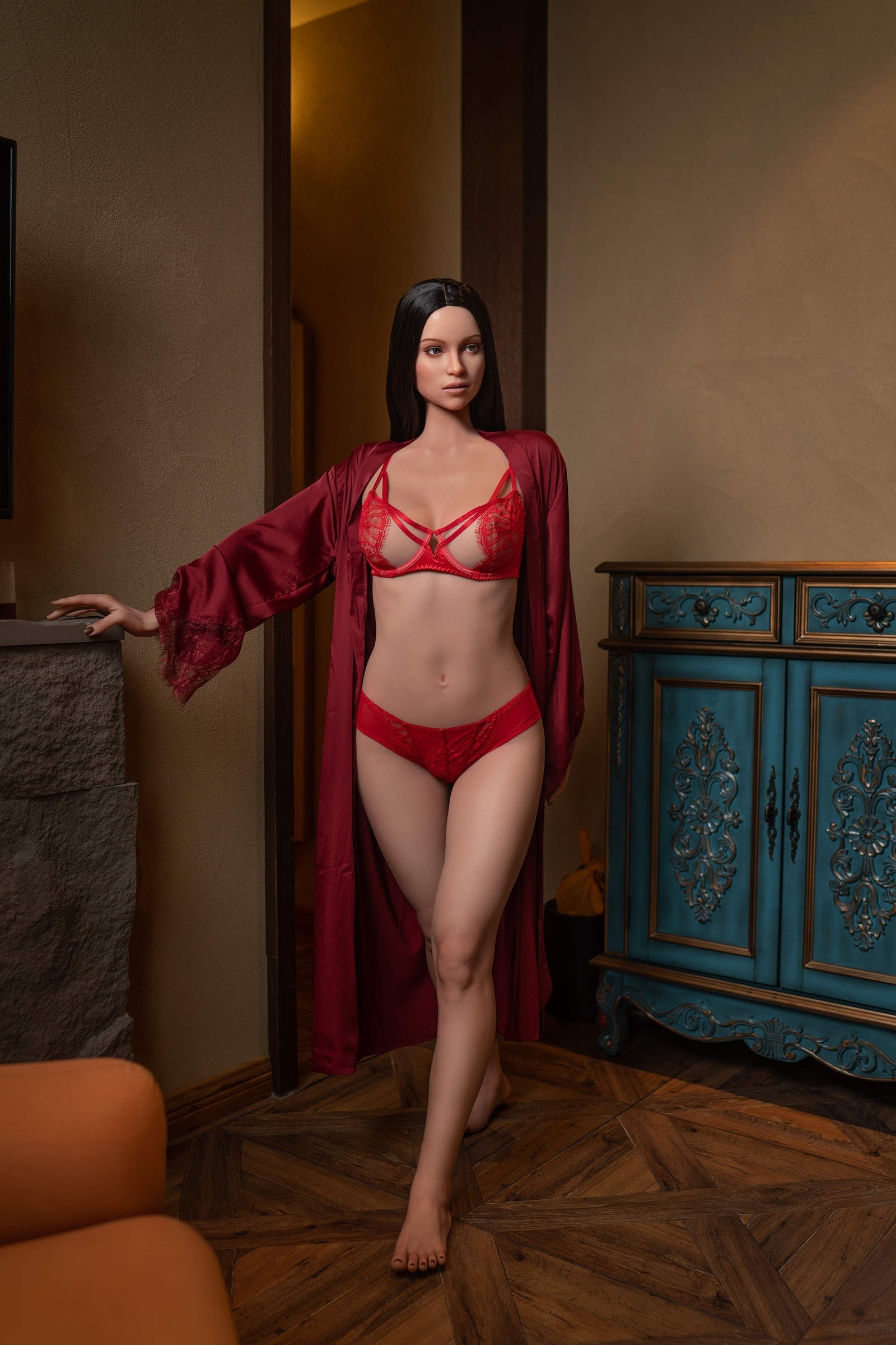 170cm/5ft7 C-Cup Super Real Silicone Sex Doll - GE02_1 Tan Zelex