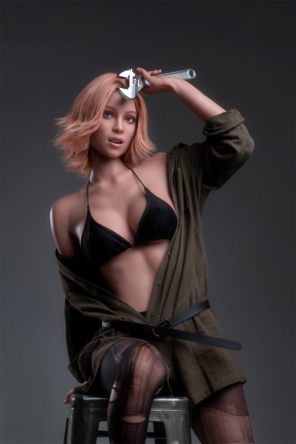 170cm/5ft7 C-Cup Full Silicone Sex Doll - GE02_1 Tan Zelex