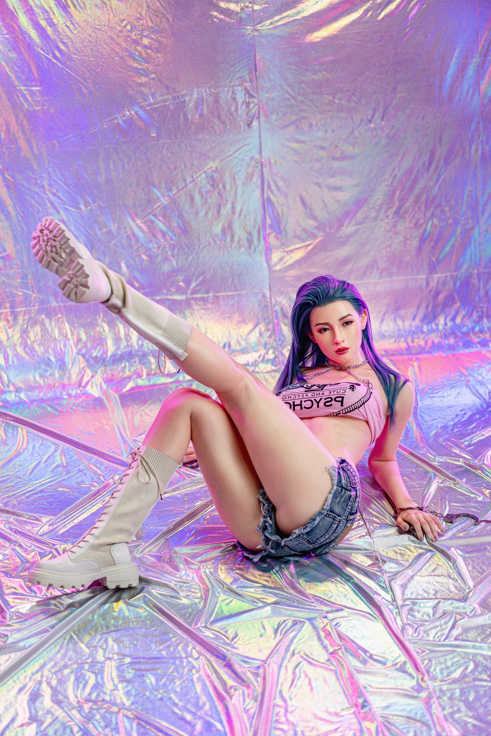 170cm/5ft7 C-Cup Tall Super Real Silicone Sex Doll - GE07_3 Fair Zelex