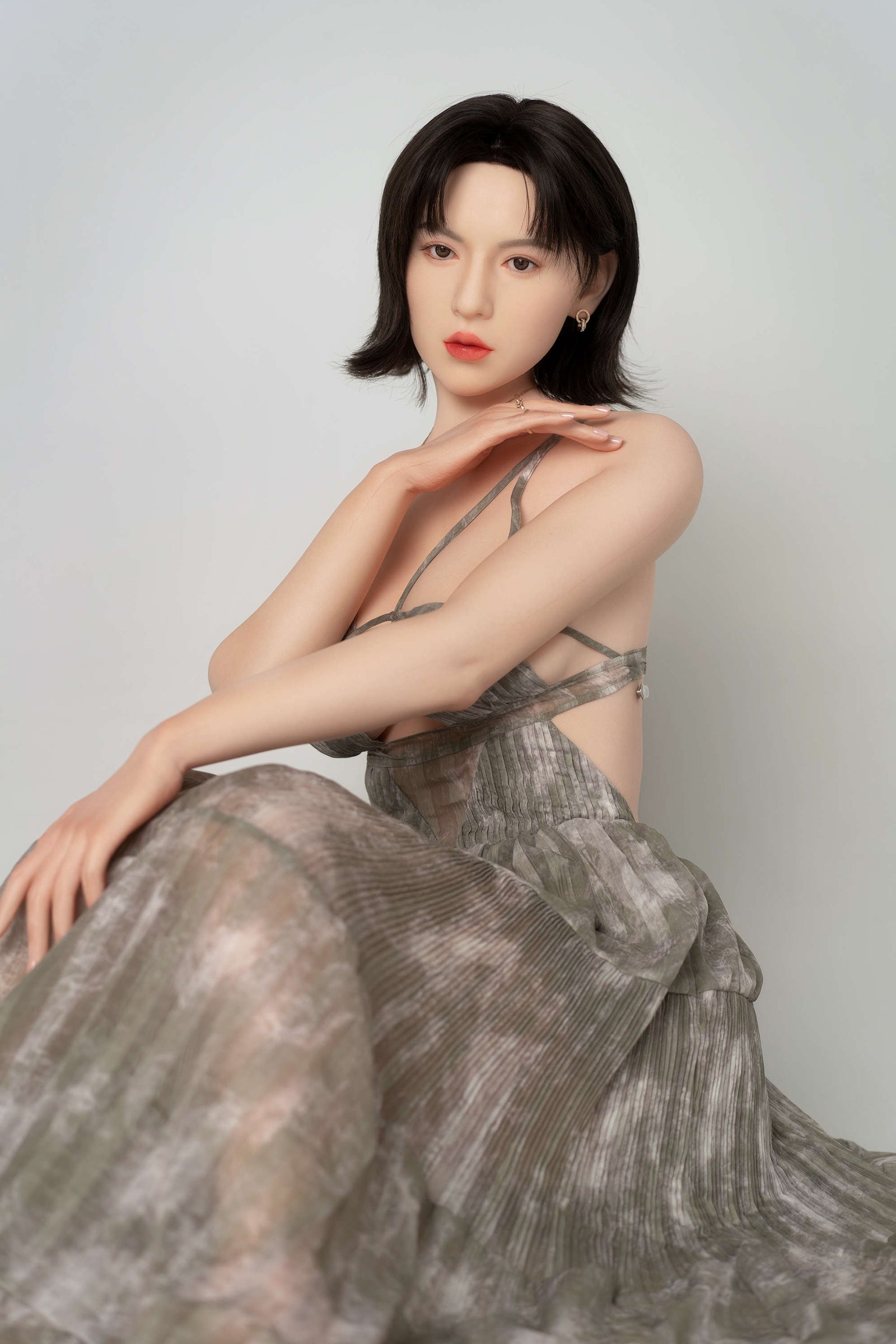 170cm/5ft7 C-Cup Asian Lifelike Silicone Sex Doll - GE123_1 Fair Zelex