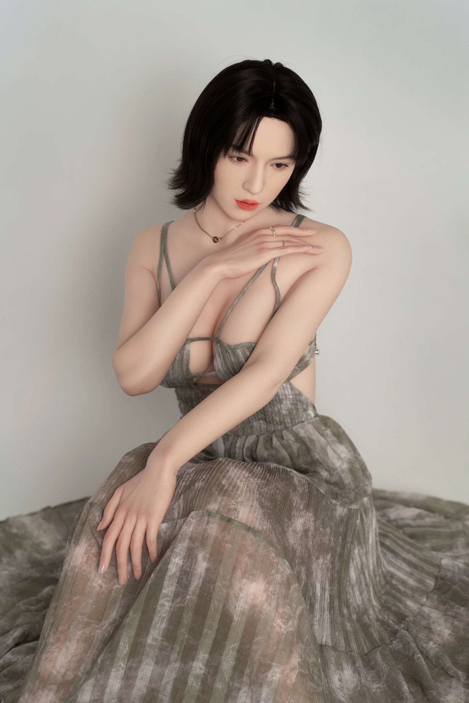 170cm/5ft7 C-Cup Asian Lifelike Silicone Sex Doll - GE123_1 Fair Zelex