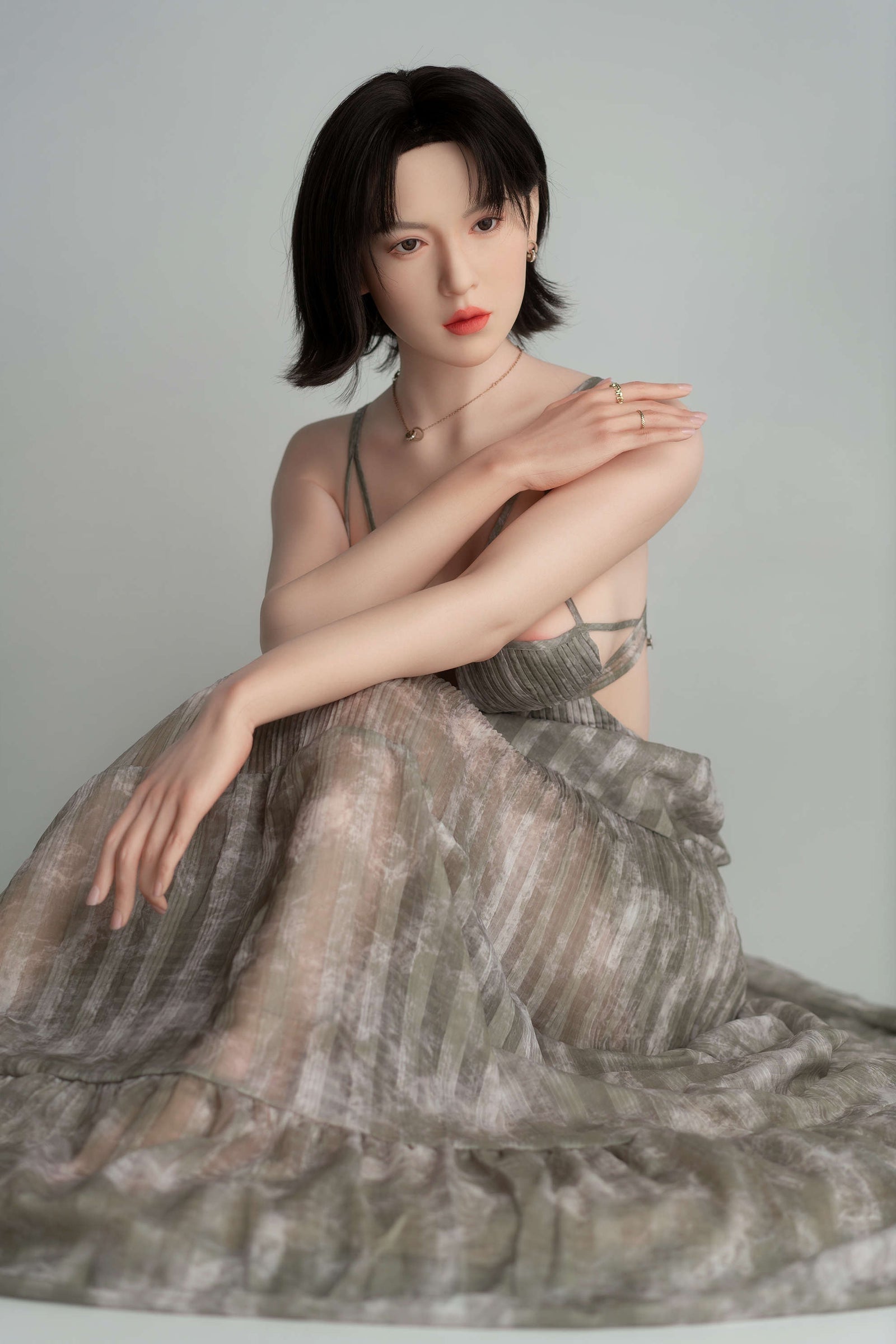 170cm/5ft7 C-Cup Asian Lifelike Silicone Sex Doll - GE123_1 Fair Zelex