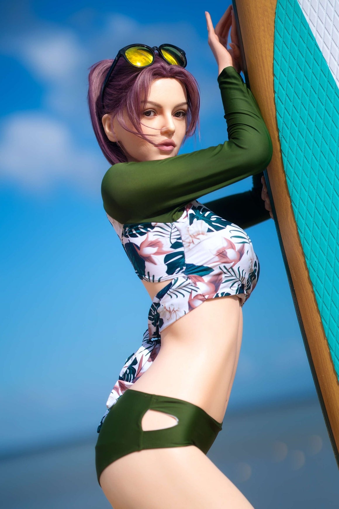 Zelex Inspiration Series 2 0 170cm 5ft7 C Cup Silicone Sex Doll Ge125_1 Fair - C-cup Torso