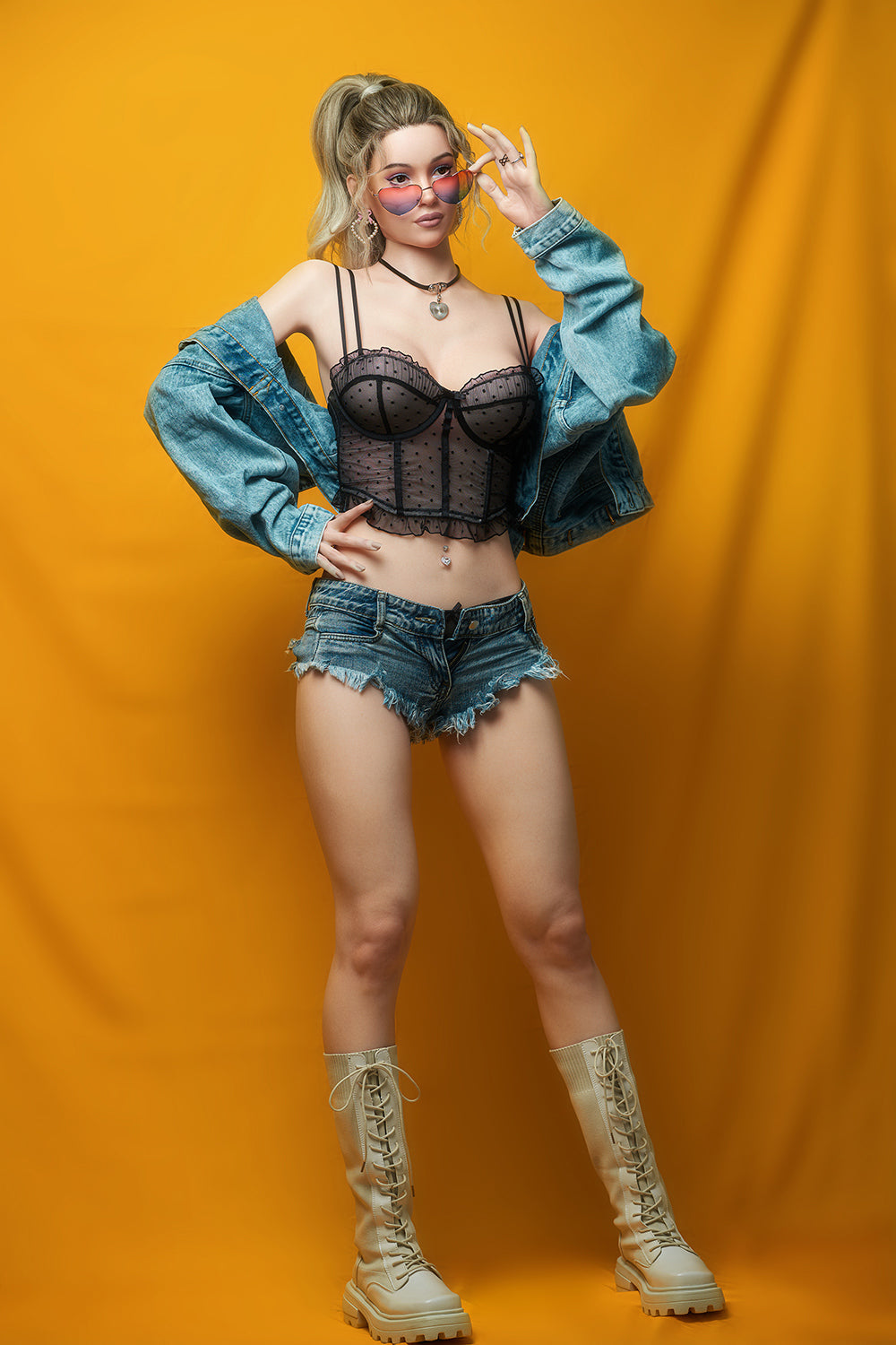 170cm/5ft7 C-Cup Tall Realistic Silicone Sex Doll - GE46_5 Fair Zelex