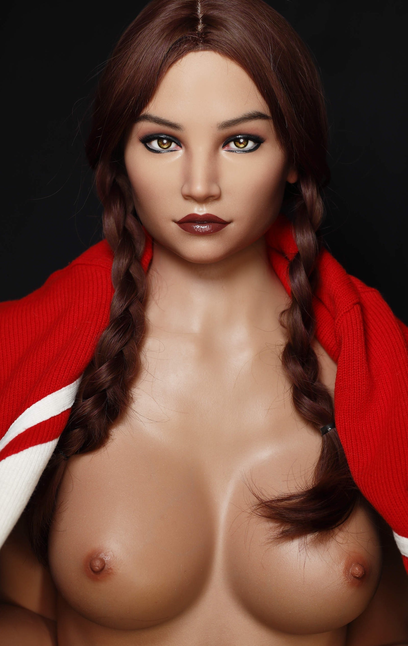 170cm/5ft7 C-Cup Tall Latina Super Real Silicone Sex Doll - GE50_1 Tan Torso Zelex