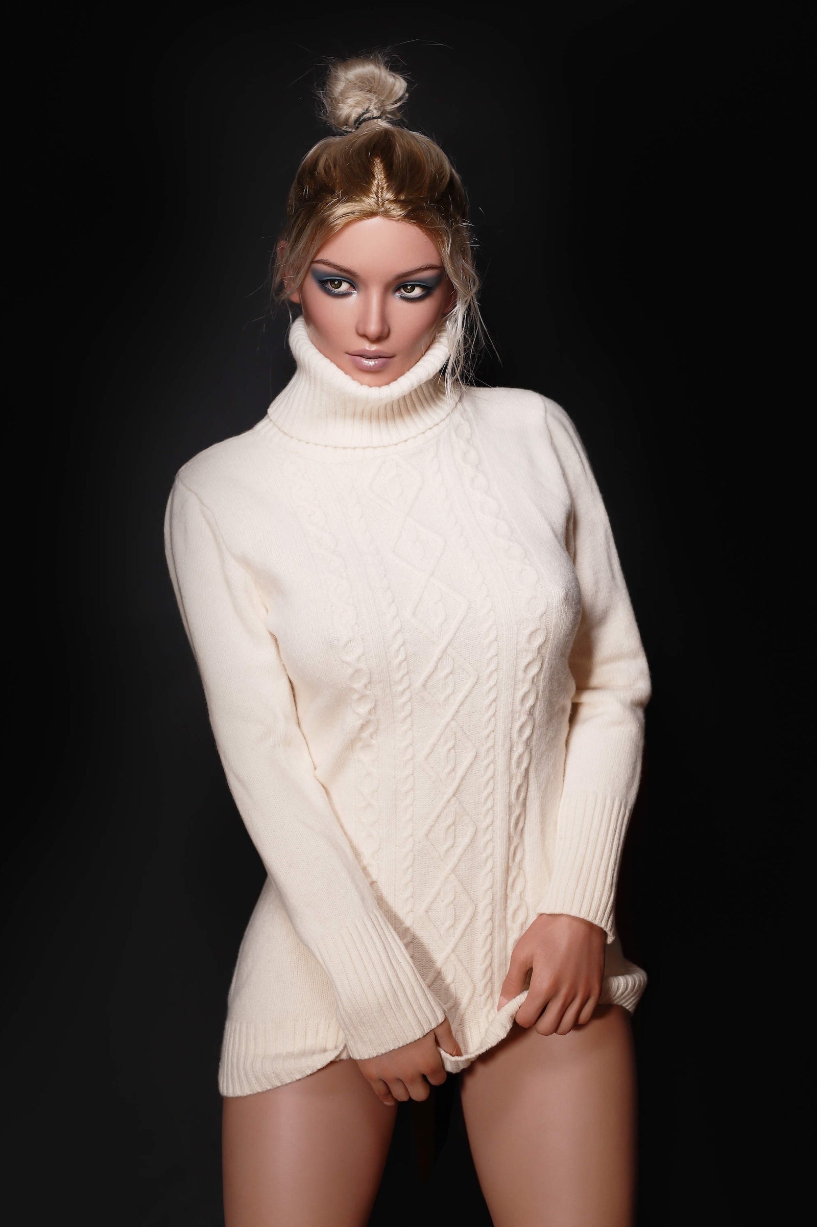 170cm/5ft7 C-Cup High-End Tall Silicone Lady Sex Doll - GE53_1 Tan Zelex