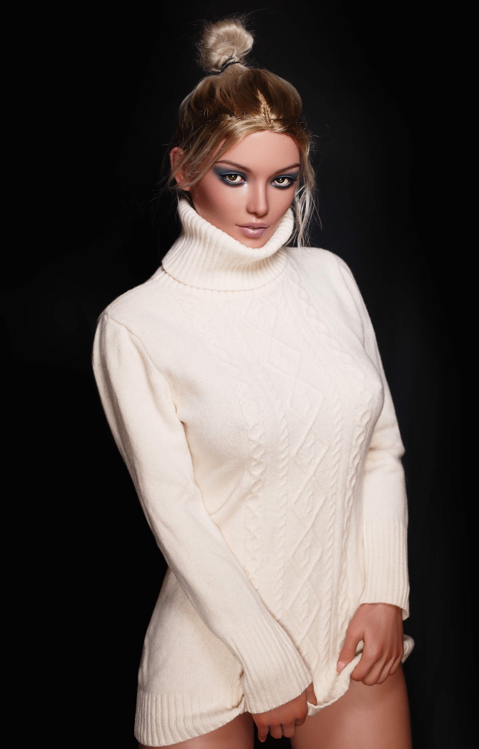 170cm/5ft7 C-Cup High-End Tall Silicone Lady Sex Doll - GE53_1 Tan Zelex