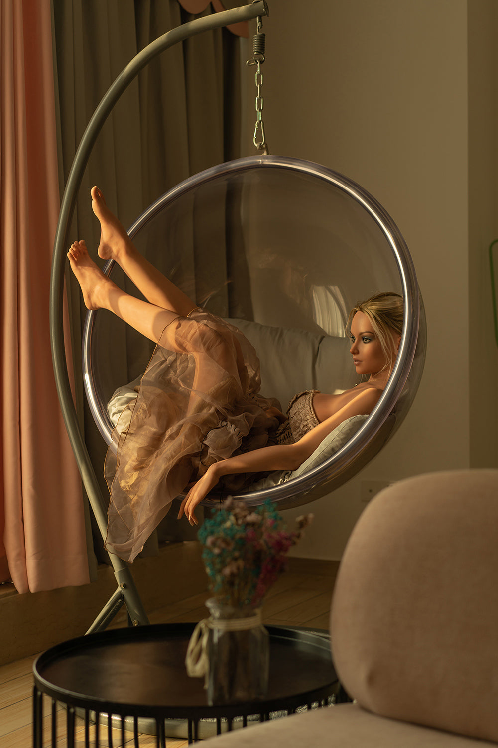 Zelex Inspiration Series 2 0 170cm 5ft7 C Cup Silicone Lady Sex Doll Ge53_1 Tan - C-cup Torso