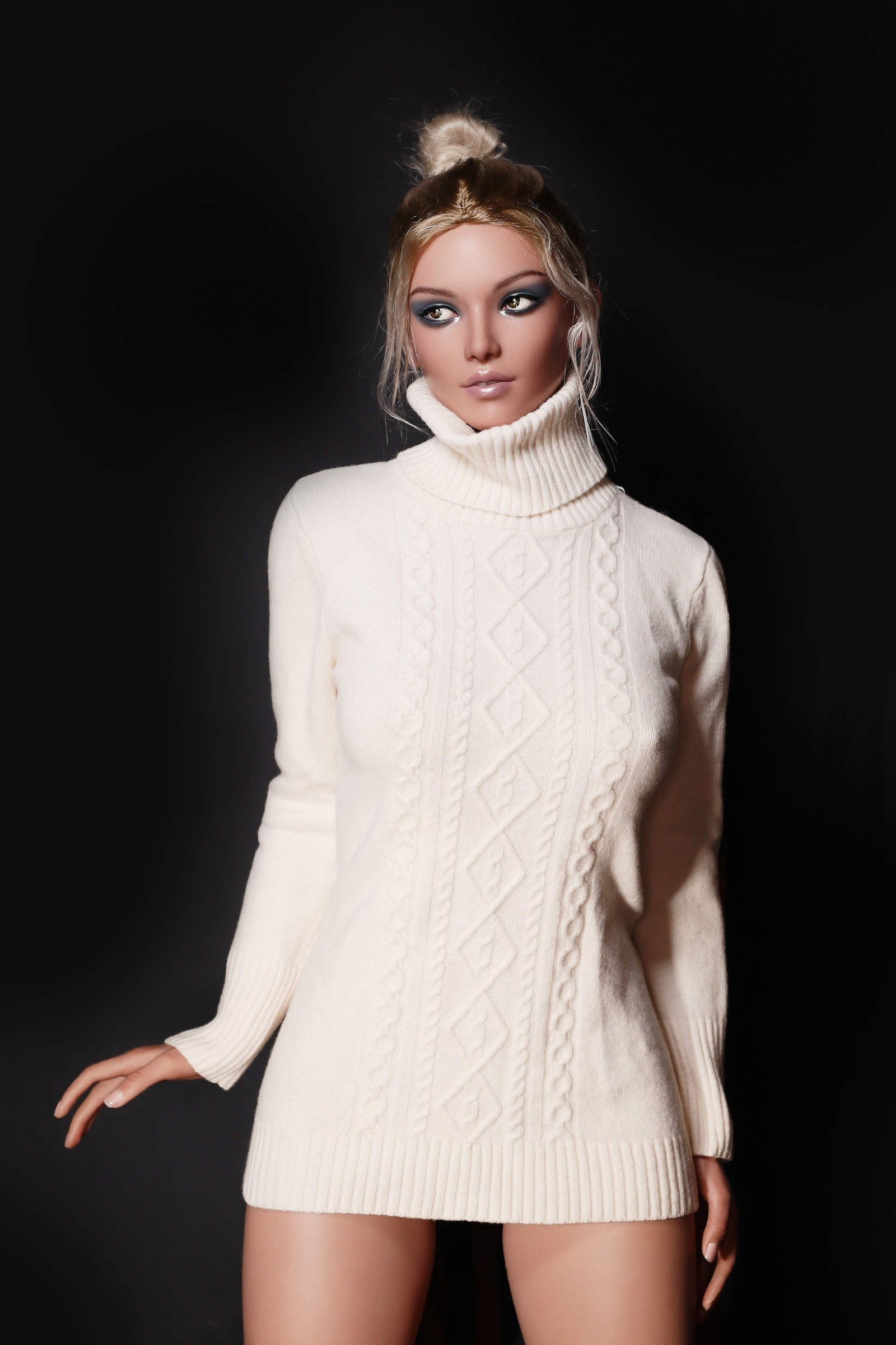 170cm/5ft7 C-Cup High-End Tall Silicone Lady Sex Doll - GE53_1 Tan Zelex