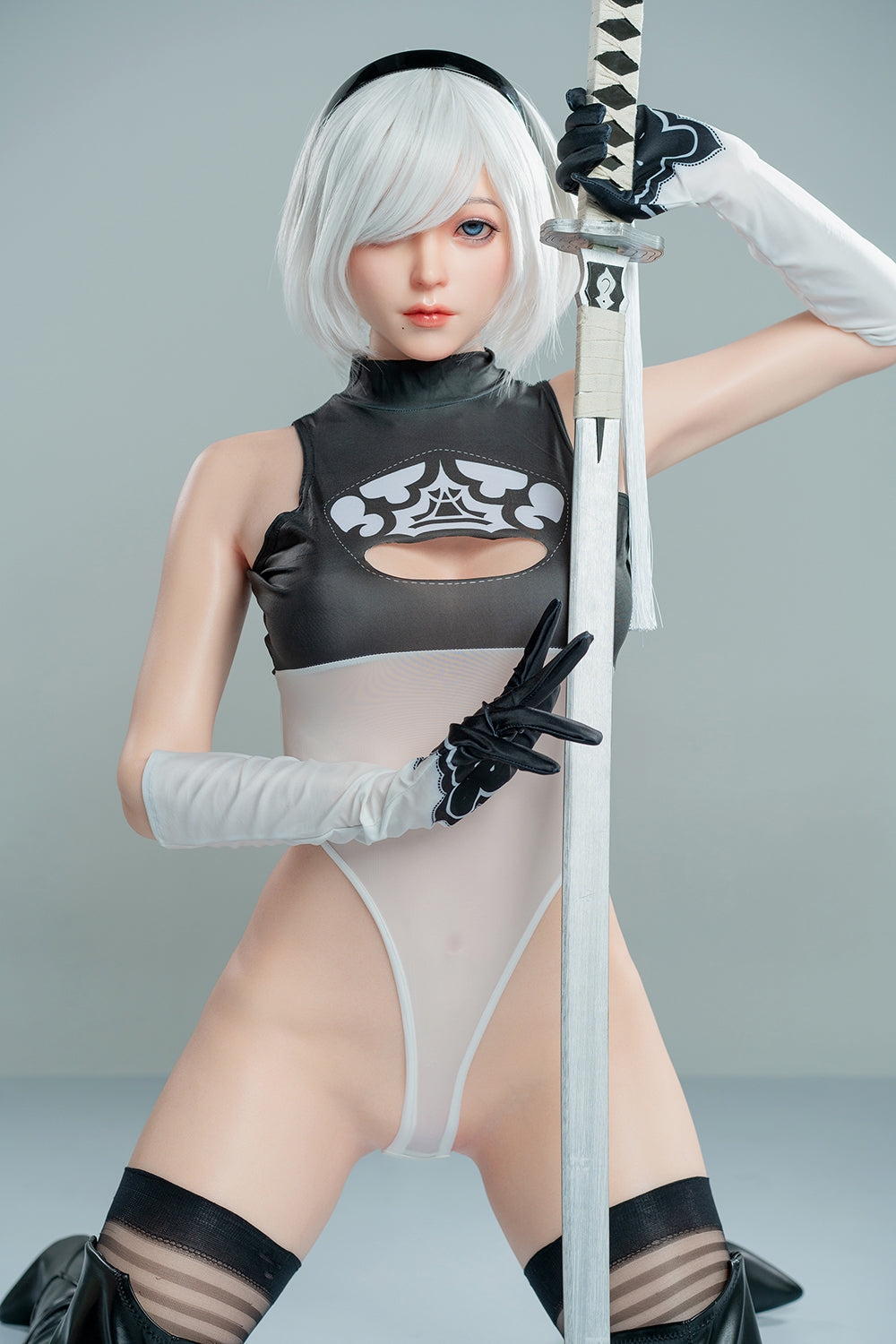 170cm C-Cup Samurai Nakima Tall Super Real Anime Silicone Sex Doll Zelex