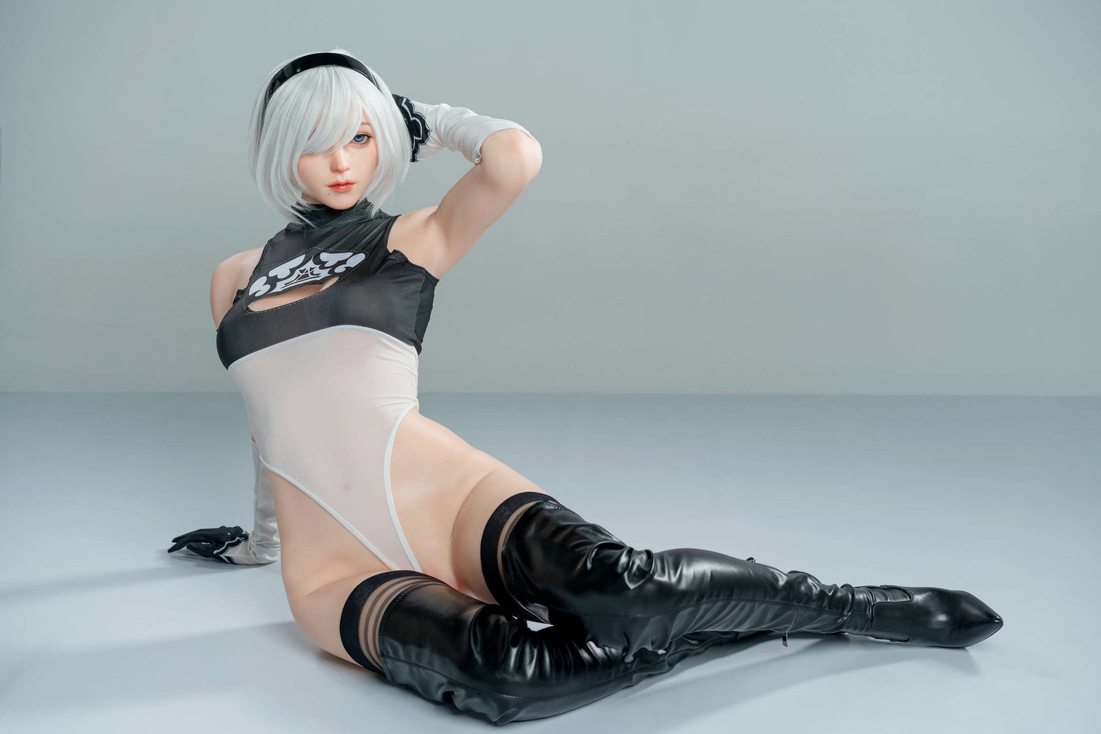 170cm/5ft7 C-Cup Cosplay Realistic Silicone Sex Doll - GE57Z_4 Fair Zelex