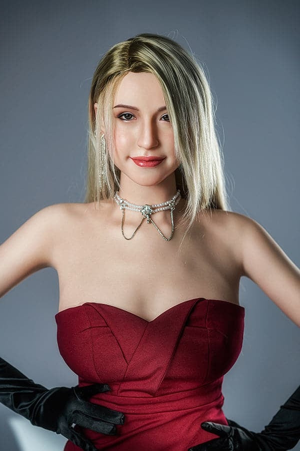 X 165cm/5ft5 F-cup Busty Blonde Silicone Sex Doll - GE86_1 Fair Zelex