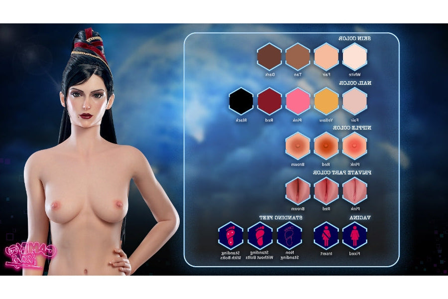 170cm/5ft7 B-cup Silicone Sex Doll - Lady No.32_1 Bayonetta Fair Game