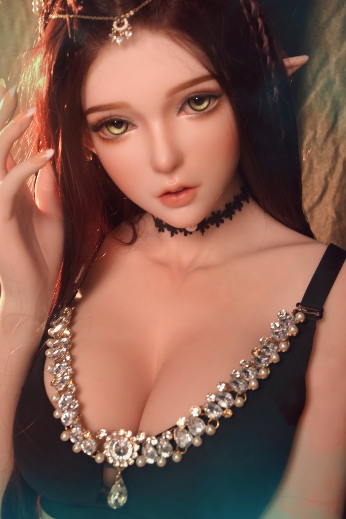 150cm/4ft11 ELF Anime Silicone Sex Doll - Inoue Miu ElsaBabe