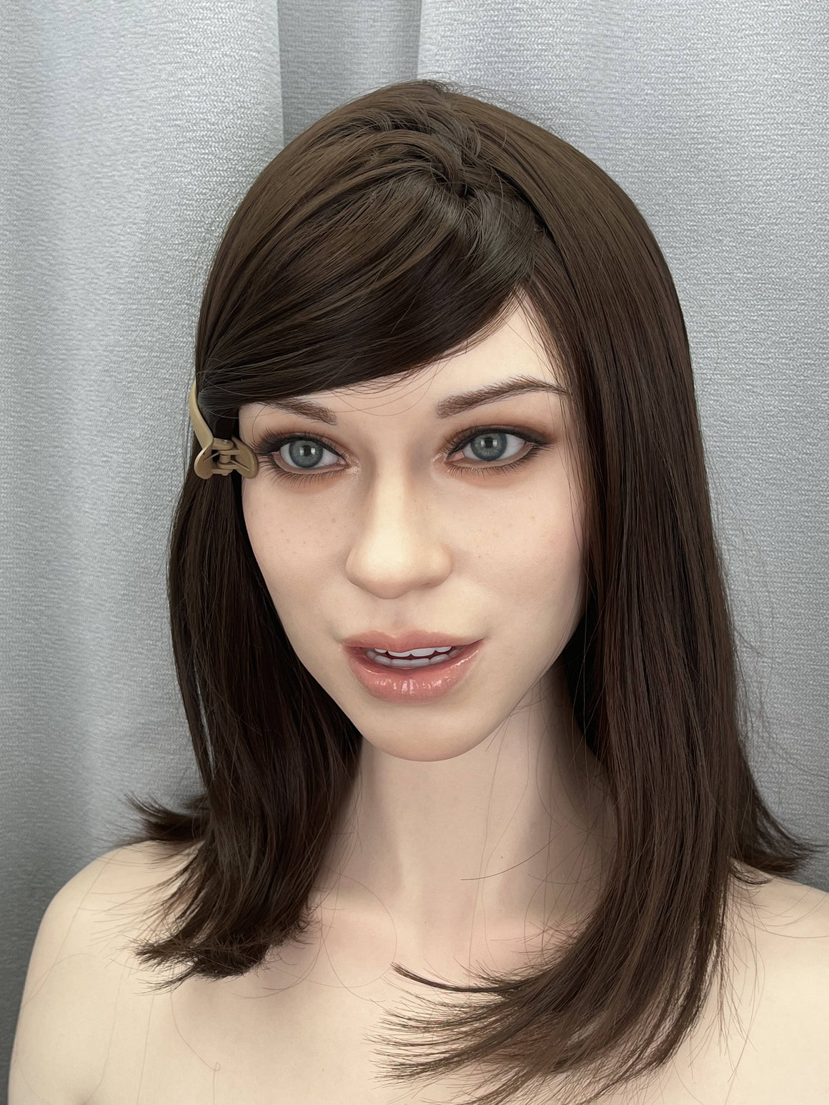 [BLD & Fanreal Co-Production] 175cm/5ft9 AA-cup First Love Girlfriend Torso Silicone