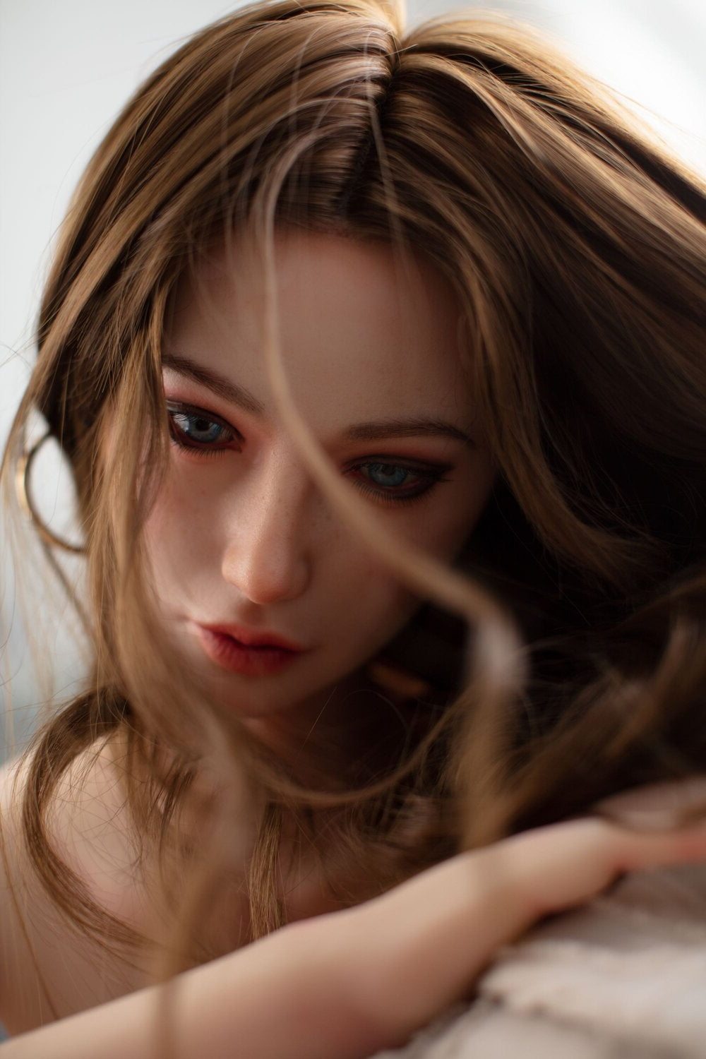 US In Stock - 170cm/5ft7 D-cup Japanese Silicone Head Sex Doll C9 - Je Torso JX